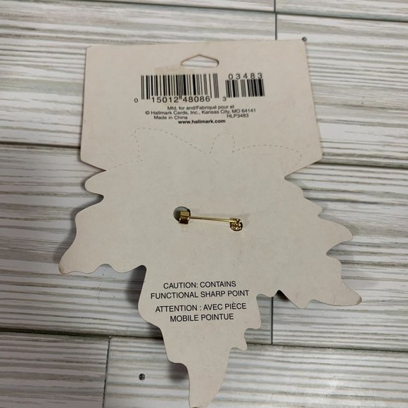 Vintage Hallmark Pumpkin Resin Pin New - Picture 3 of 4